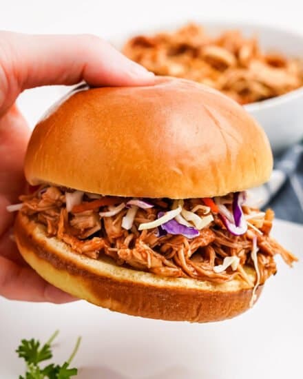 Slow Cooker BBQ Chicken - The Chunky Chef