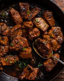 Cajun Garlic Butter Steak Bites