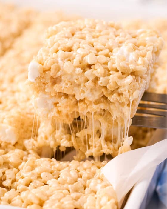 Homemade Rice Krispie Treats - The Chunky Chef