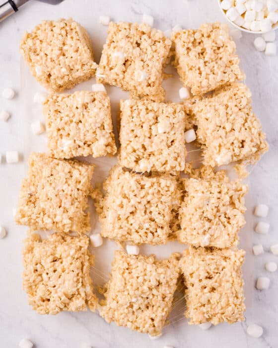 Homemade Rice Krispie Treats - The Chunky Chef