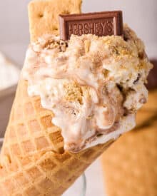 S’mores No Churn Ice Cream