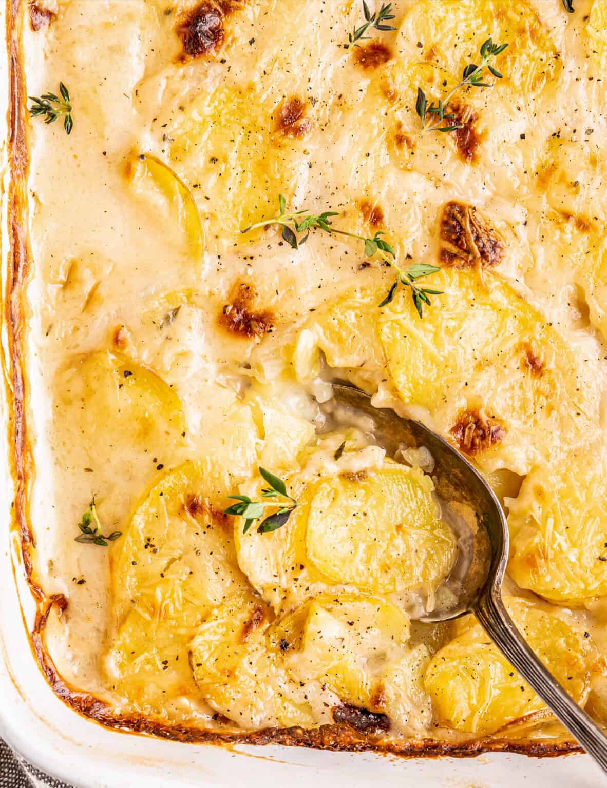 Classic Scalloped Potatoes The Chunky Chef