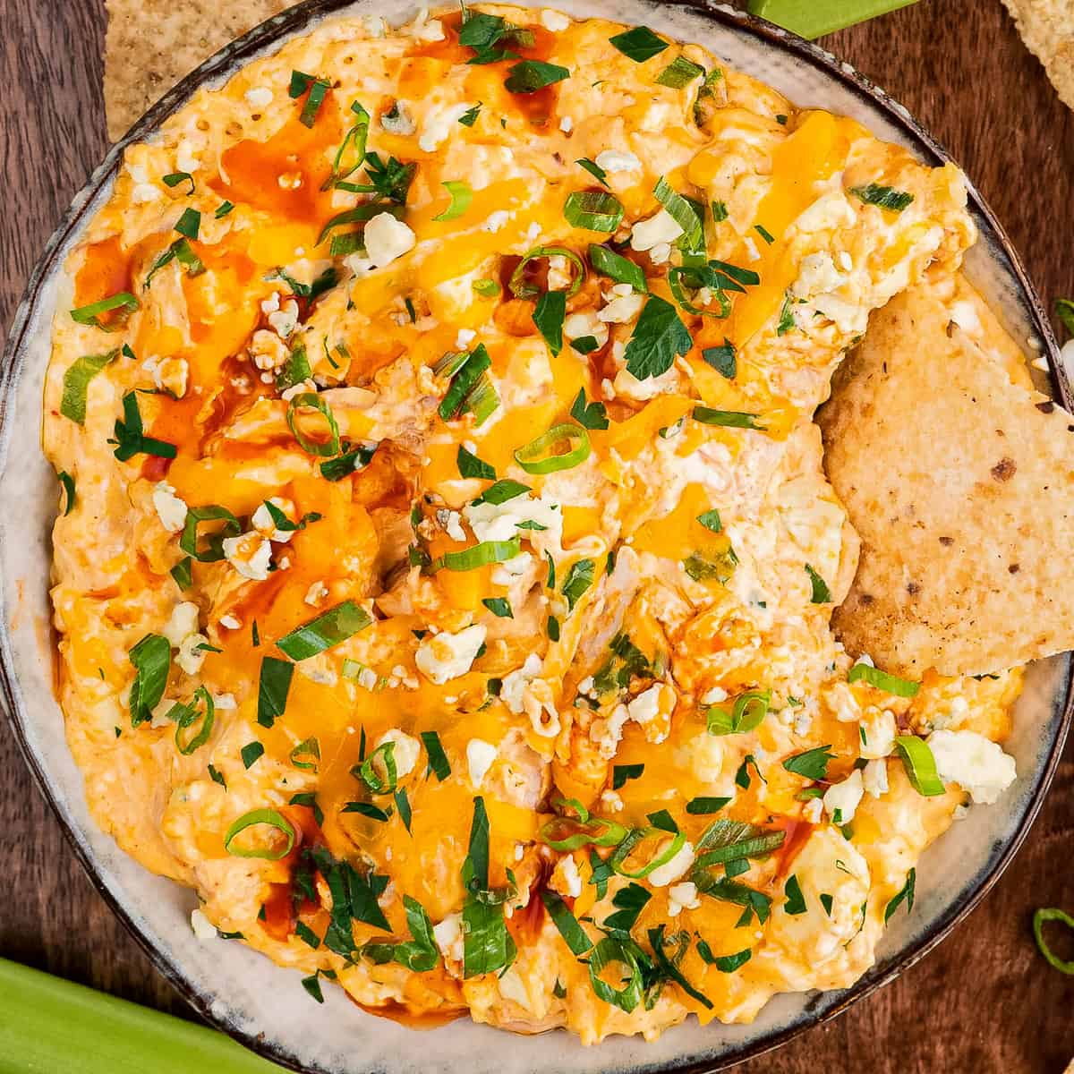Ultimate Slow Cooker Taco Dip - The Chunky Chef