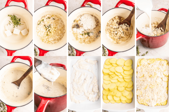 Cheesy Scalloped Potatoes (No Fail Recipe!) - The Chunky Chef