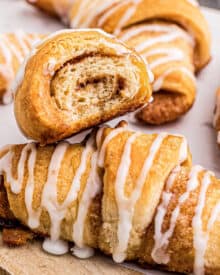 Cinnamon-Swirled Crescent Rolls