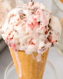 Peppermint Crunch Ice Cream