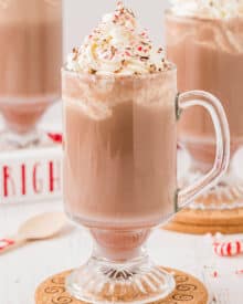 Homemade Peppermint Mocha