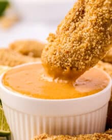 Baked Cashew Crusted Chicken Tenders