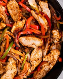 Skillet Chicken Fajitas