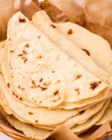 Homemade Flour Tortilla Recipe