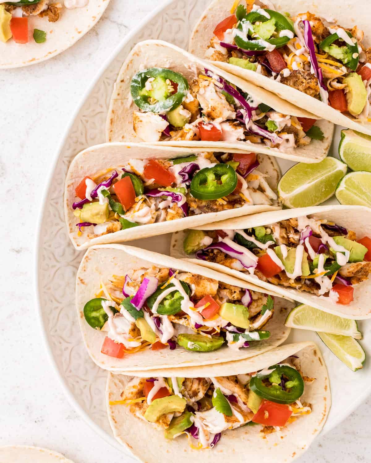 White Fish Tacos - The Chunky Chef