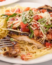 Bruschetta Chicken Pasta