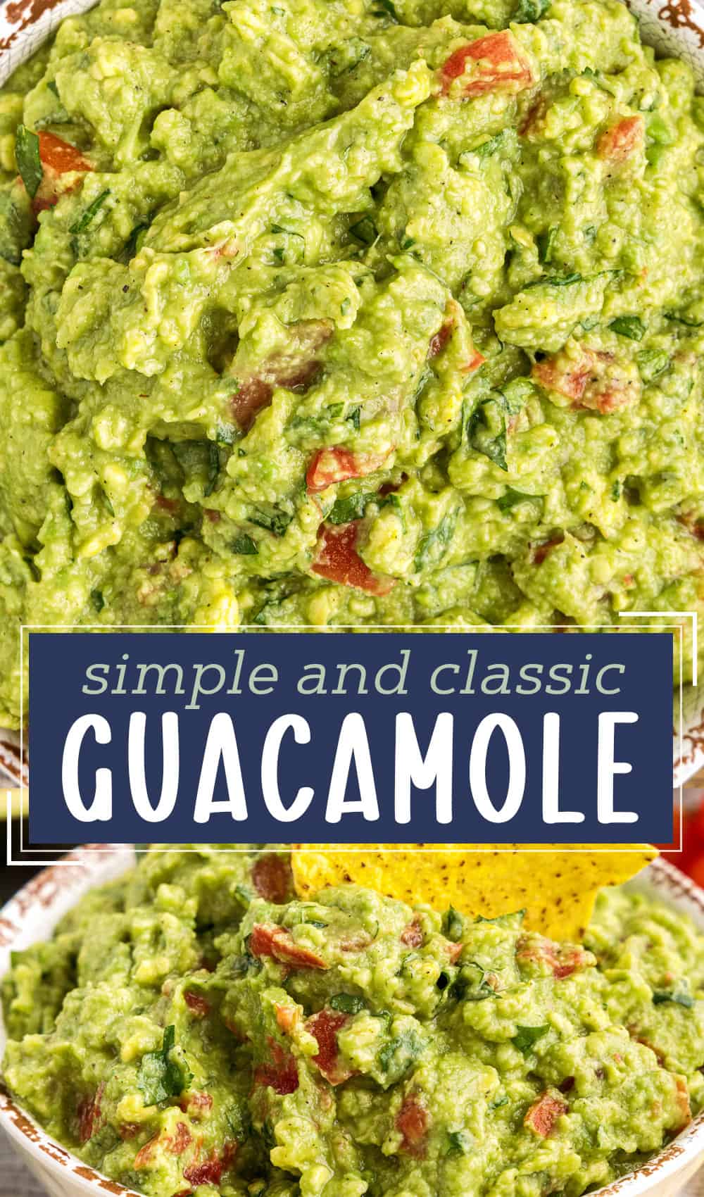 Classic Guacamole Recipe - The Chunky Chef