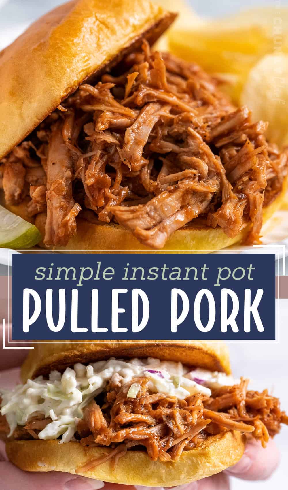 Instant Pot Pulled Pork - The Chunky Chef