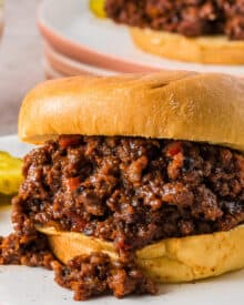 Crockpot Sloppy Joes