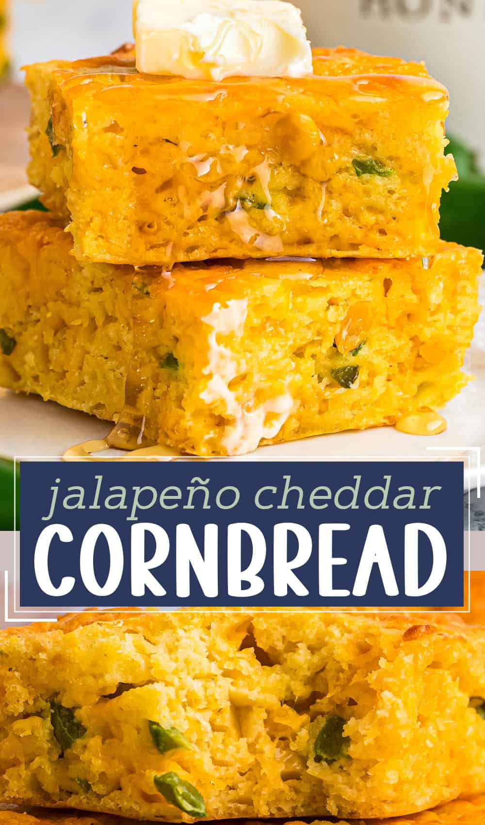 Jalape O Cheddar Cornbread The Chunky Chef