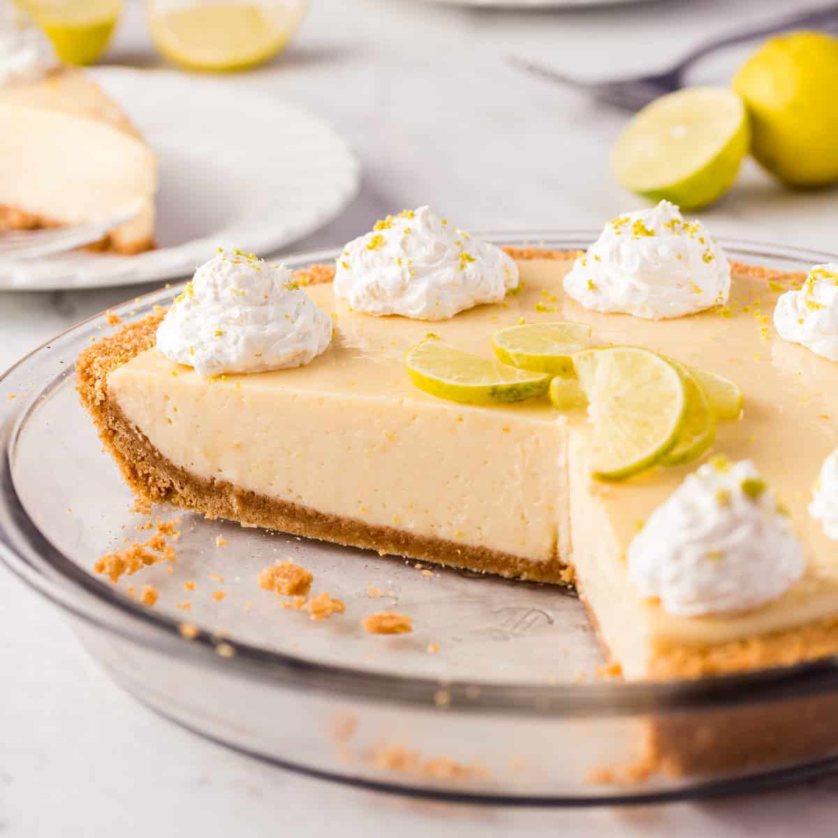 Classic Key Lime Pie - The Chunky Chef