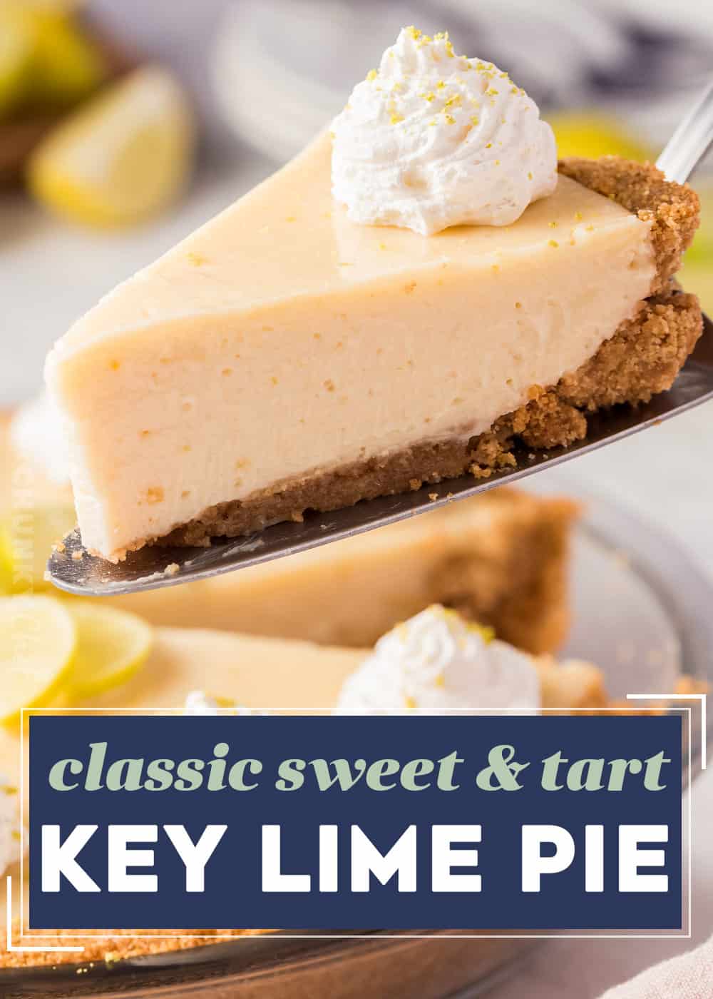 Classic Key Lime Pie - The Chunky Chef