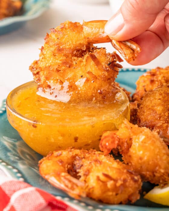 Fried Coconut Shrimp - The Chunky Chef