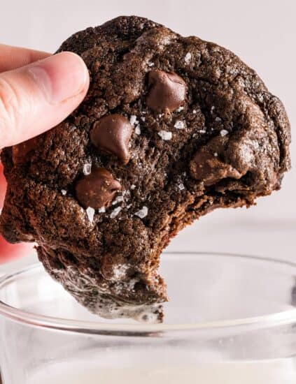 Double Chocolate Chip Cookies - The Chunky Chef