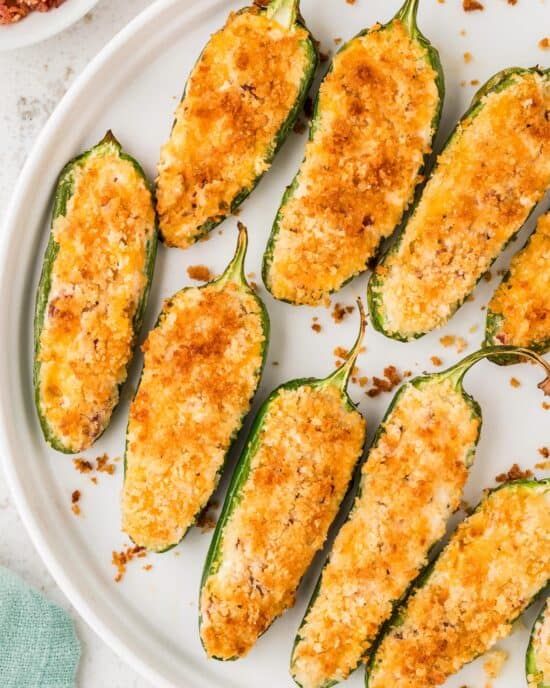 Air Fryer Jalapeño Poppers - The Chunky Chef