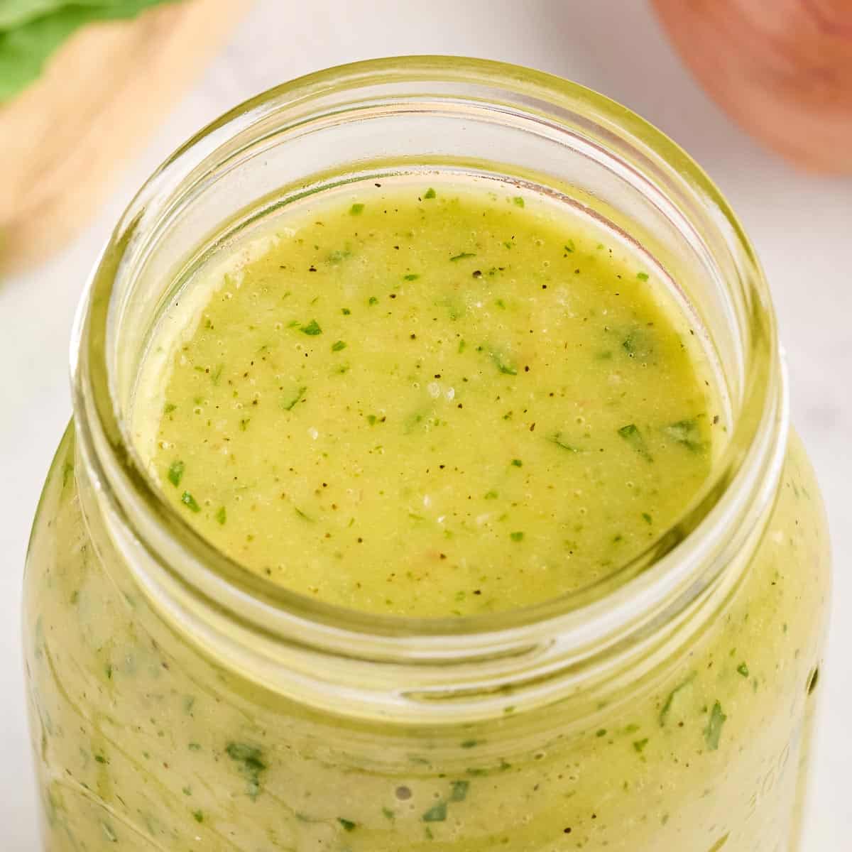 Basil Shallot Vinaigrette