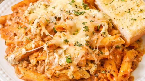 The Ultimate Creamy Baked Penne - The Chunky Chef