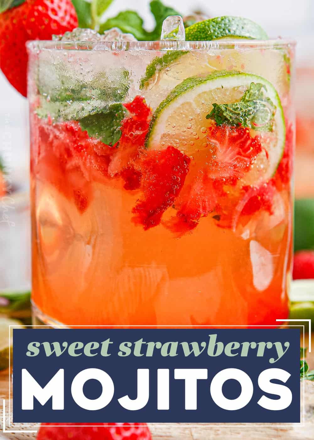 Strawberry Mojito Recipe The Chunky Chef 6496