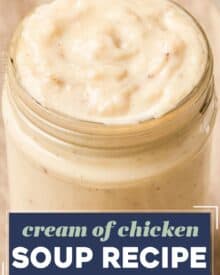 No need to buy a can from the store, this Homemade Condensed Cream of Chicken Soup tastes SO much better than anything from a can, is easy to make, you can feel good about using it, and as a bonus, it can be frozen! Keep this one on hand for the holiday season!